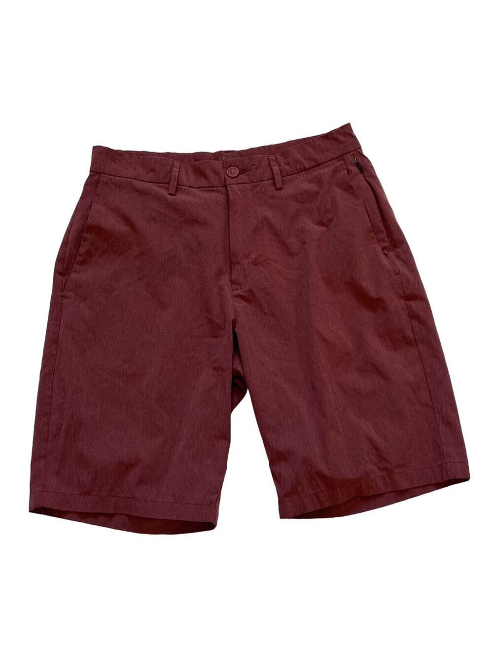Old Navy Active Shorts Men's, Stretch Tech, Comfort, Maroon/Red, 30